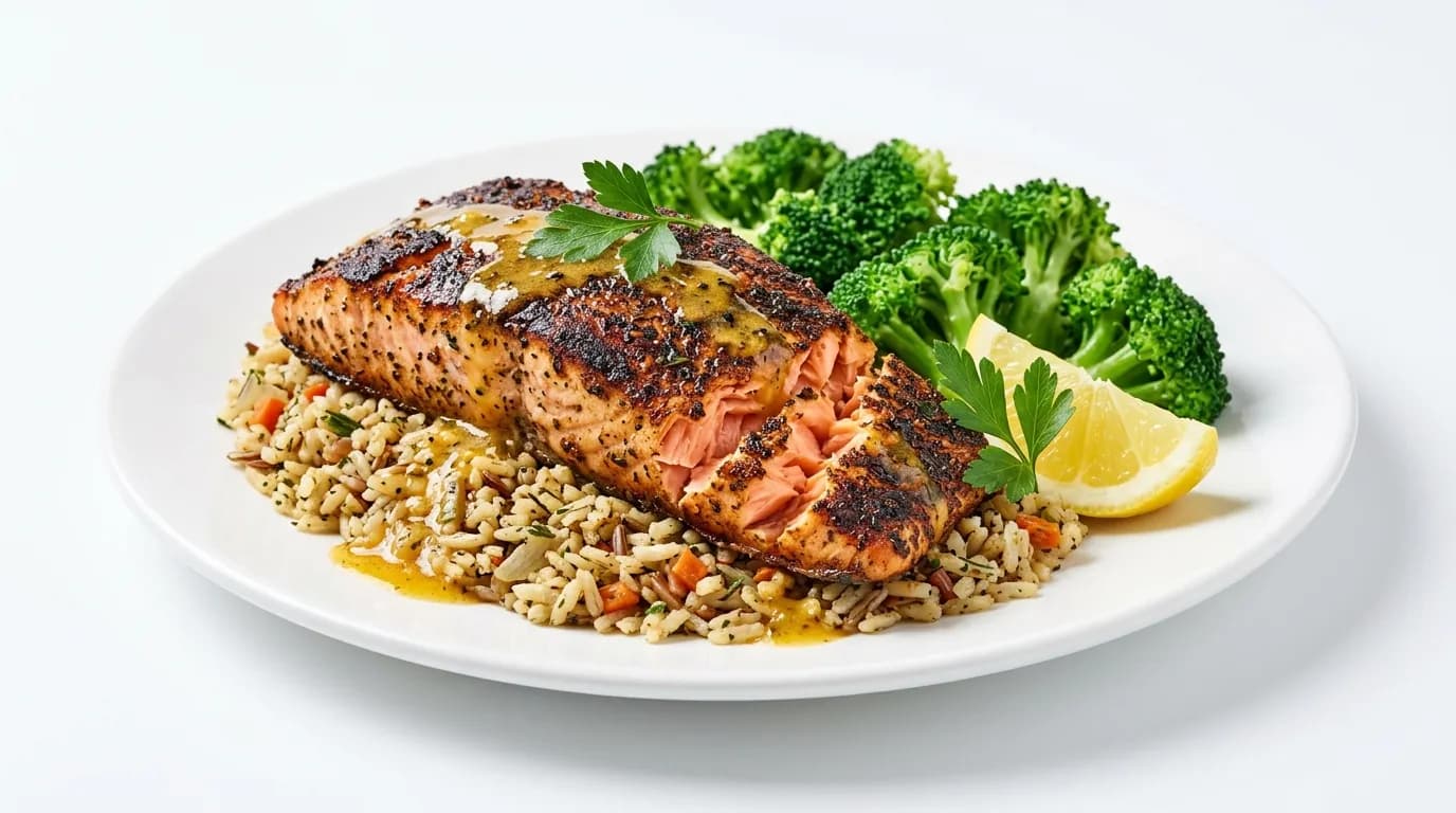 Applebee's Blackened Cajun Salmon