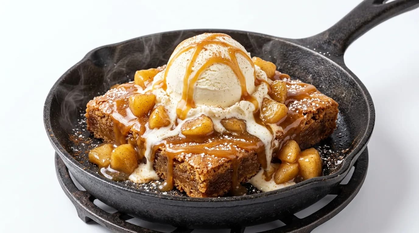Applebee's Sizzling Caramel Apple Blondie